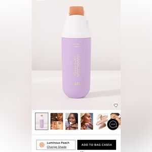 Brand new tarte marajuca juicy glow primer in luminous peach